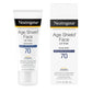 Neutrogena Age Shield Face Oil-Free Sunscreen Lotion with Broad Spectrum SPF 70, Non-Comedogenic Moisturizing Sunscreen to Help Prevent Signs of Aging, PABA-Free, 3 fl. oz (Pack of 12)