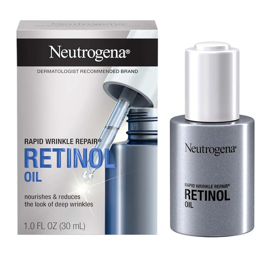 Neutrogena Rapid Wrinkle Repair Retinol Face Oil, 1.0 fl oz