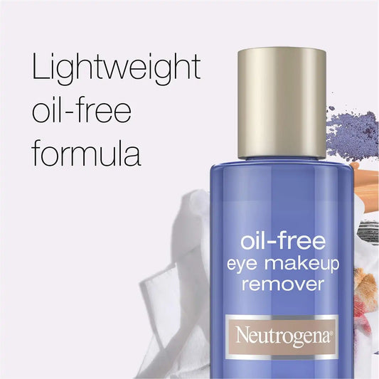 Neutrogena Gentle Oil-Free Eye Makeup Remover & Cleanser, 5.5 Fl Oz (Pack of 12)